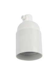 Sokkel normal E27 hvit